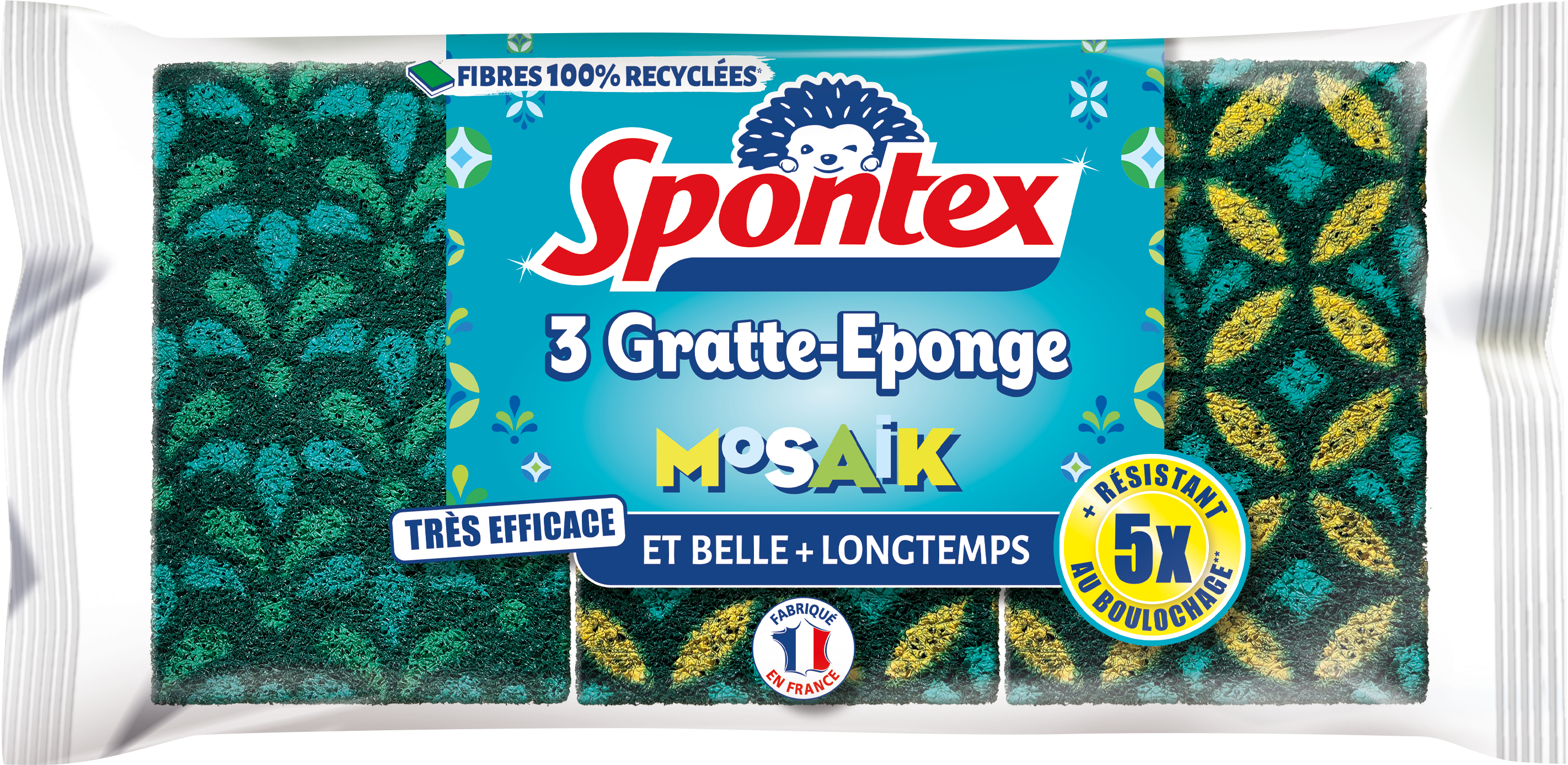 SPONTEX EXPERT Eponge multiusage SPONTEX EXPERT Eponges surfaces dé