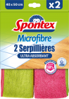 Serpillières Microfibre x2