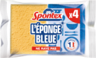 L'Eponge Bleue Stop-Graisse Non-Rayante x4