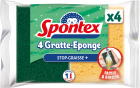 Gratte-Eponge Stop-Graisse+ x4