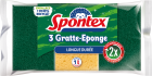 Gratte-Eponge Longue Durée x3