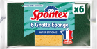 Gratte-Eponge Super efficace x6