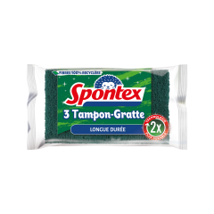 Tampon-Gratte Longue Durée x3