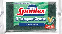 Tampon-Gratte Stop-Graisse x3
