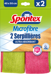 Serpillières Microfibre x2