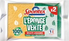 L'Eponge Très verte x2