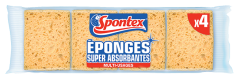 Eponges Super Absorbantes x4