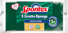Gratte-Eponge Longue Durée x3