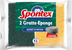 Gratte-Eponge Secret d'Antan x2