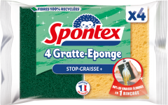 Gratte-Eponge Stop-Graisse+ x4