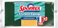 Gratte-Eponge Super Efficace x3