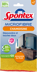 Microfibre Chamoisine x2
