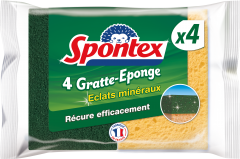 Gratte-Eponge Eclats Minéraux x4