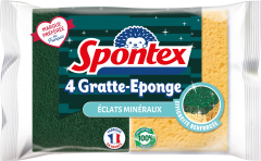 Gratte-Eponge Eclats Minéraux x4