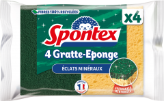 Gratte-Eponge Eclats Minéraux x4