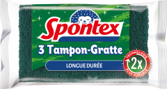 Tampon-Gratte Longue Durée x3