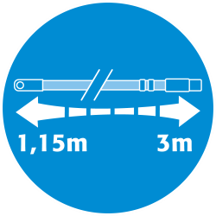 Manche télescopique