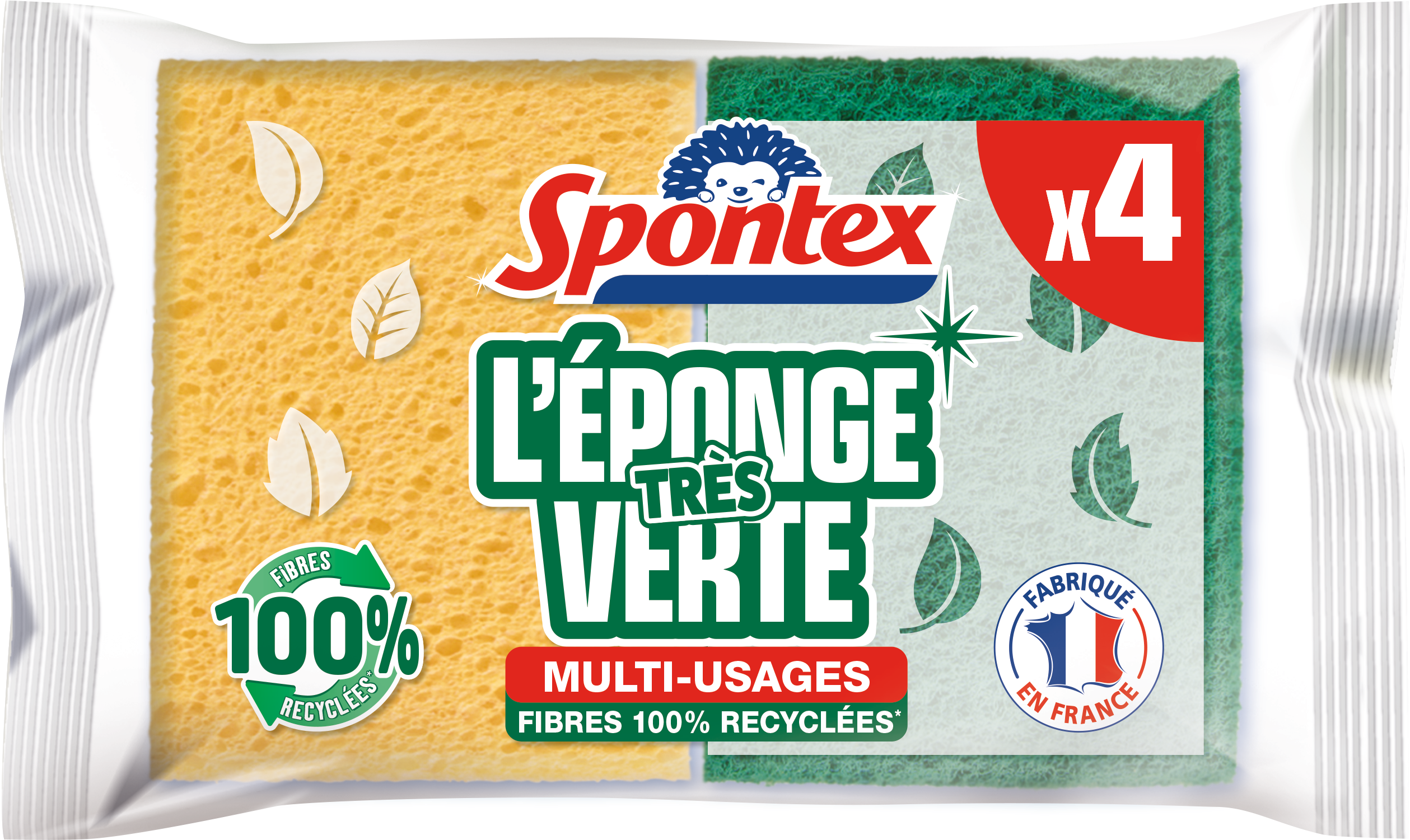 SPONTEX EXPERT - éponges surfaces délicates x2