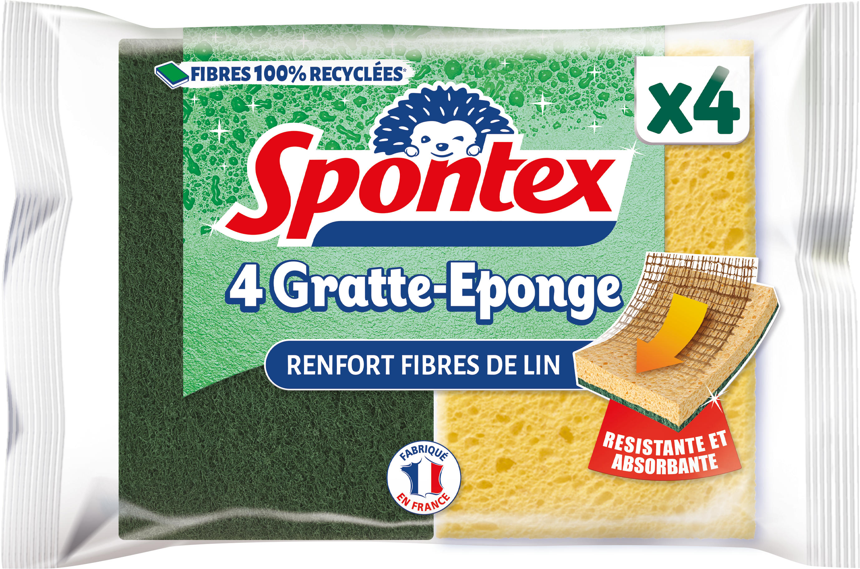 Eponge grattante verte (2), Accessoires de cuisine