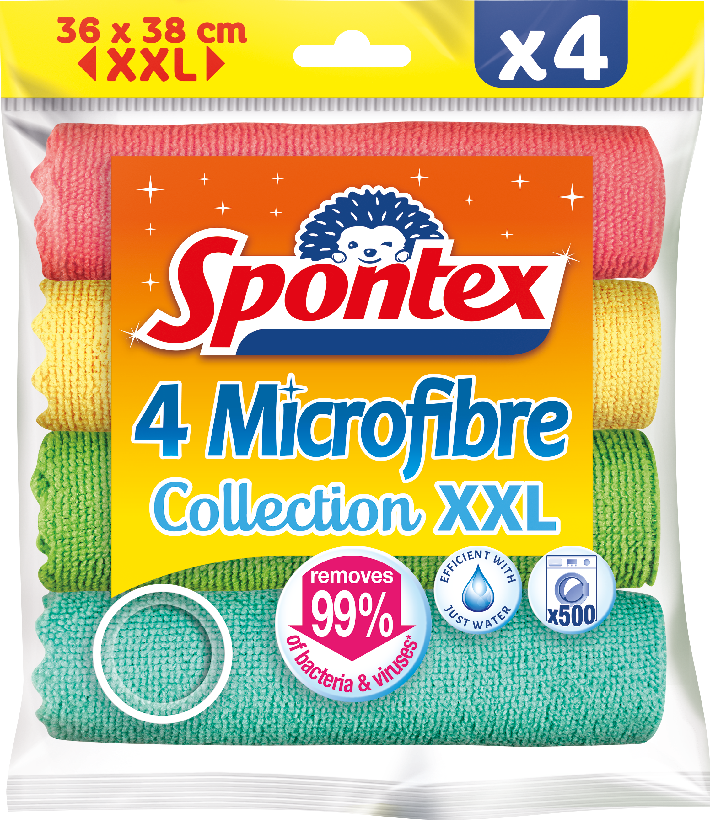 Microfibre collection XXL x4