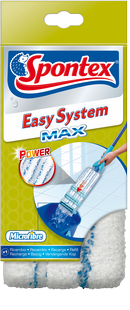 Recharge Easy System Max SPONTEX Recharges en microfibre pour balai plat Easy Système Max Recharges 