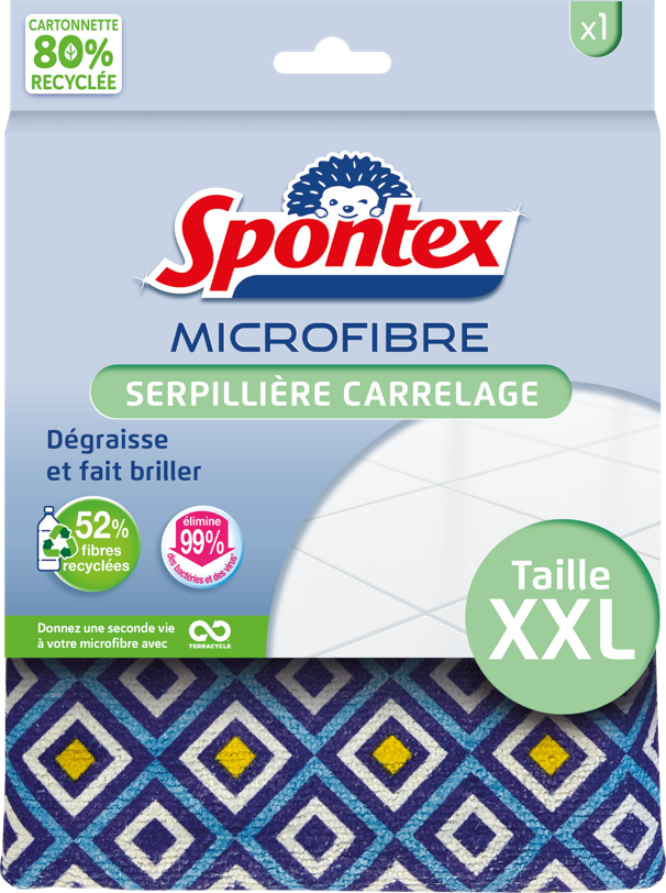 Serpillière en microfibre 50x60